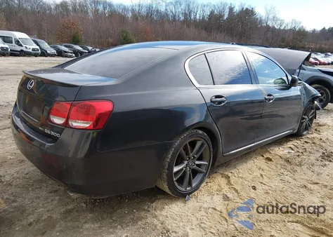 2006 Lexus Gs 300 z USA, uszkodzony, nr VIN JTHCH96S760012334